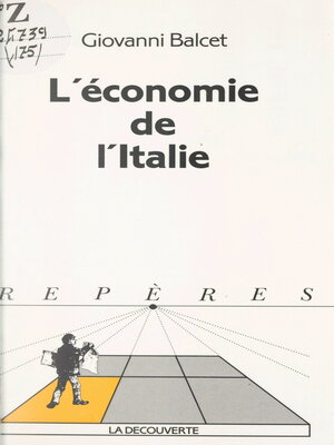 cover image of L'économie de l'Italie